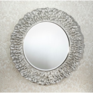 Зеркало 110x110 Deknudt Mirror "Flora Silver" 2724,262